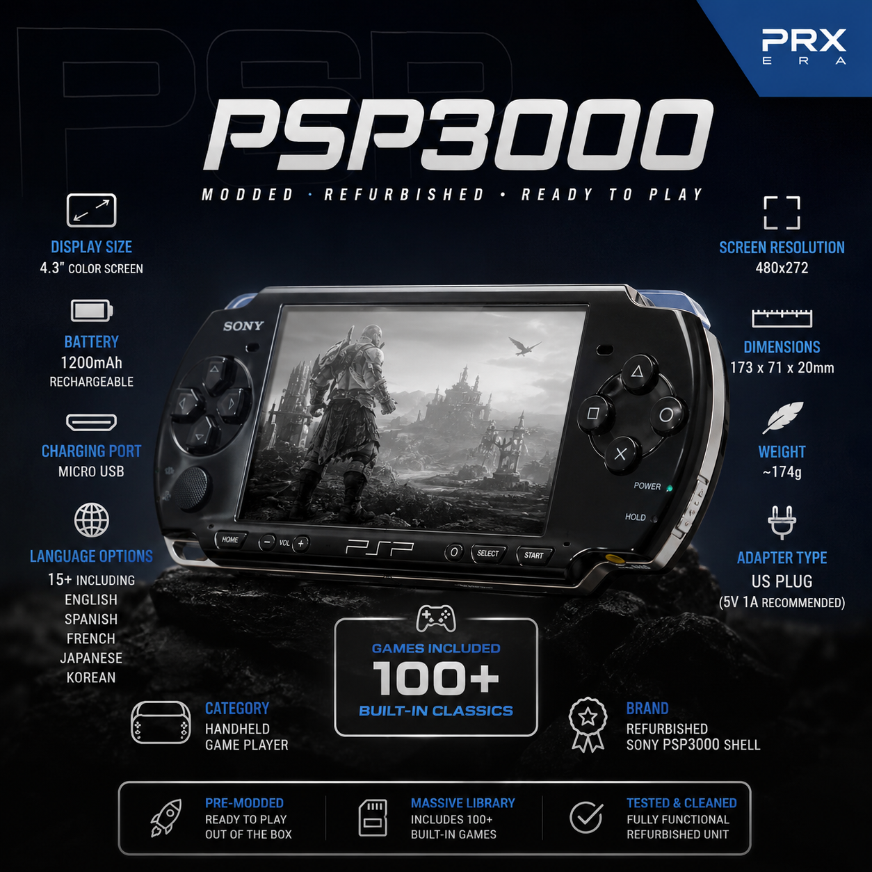 PRX™ - PSP 3000